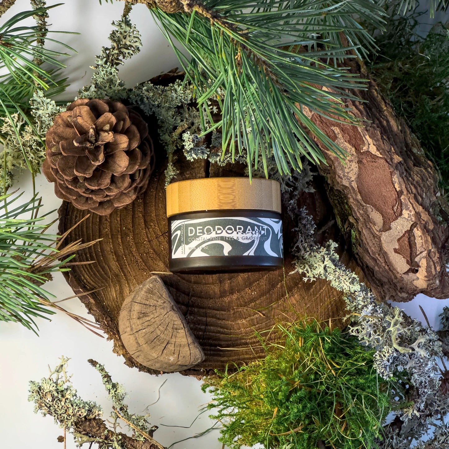 Coastal Pine Tree & Grapefruit Deodorant